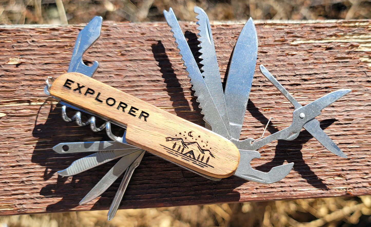 Custom Engraved 10-in-1 Multi-Tool